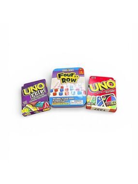 UNO and Four in a Row Kids Game Set - Multicolor